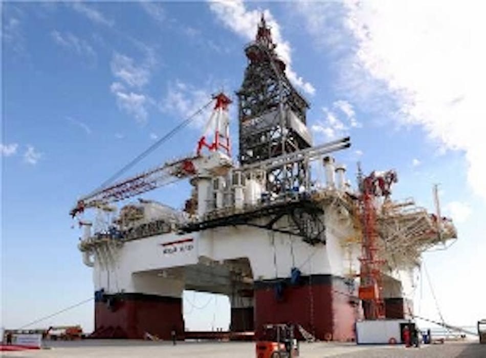 The semisub Heydar Aliyev completed drilling of a first well.