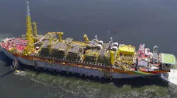 The FPSO Liza Guyana has departed Singapore and is on its way to Guyana.