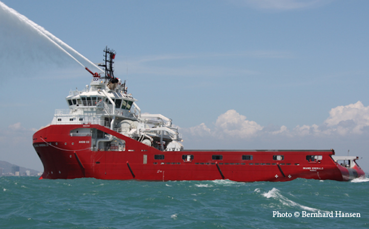 The Skandi Emerald was built in 2011.