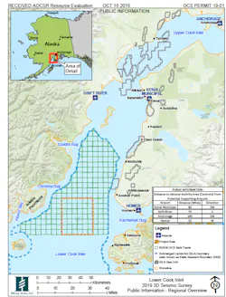 Hilcorp Alaska gets go-ahead for Cook Inlet 3D seismic survey | Offshore