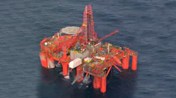 The semisubmersible drilling rig Borgland Dolphin is contracted for a 94-day program.