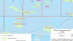 The Rubie and Renee fields are 200 km (124 mi) northeast of Aberdeen in the UK central North Sea.