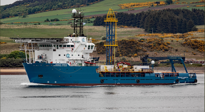 In March, the company took delivery of the DP-2 offshore support vessel Geoquip Saentis.