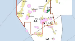 Discovery, prospects, and leads offshore Guinea-Bissau.
