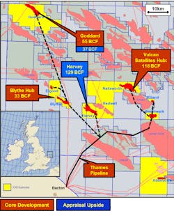 Core Project Phase 1 in the UK southern North Sea