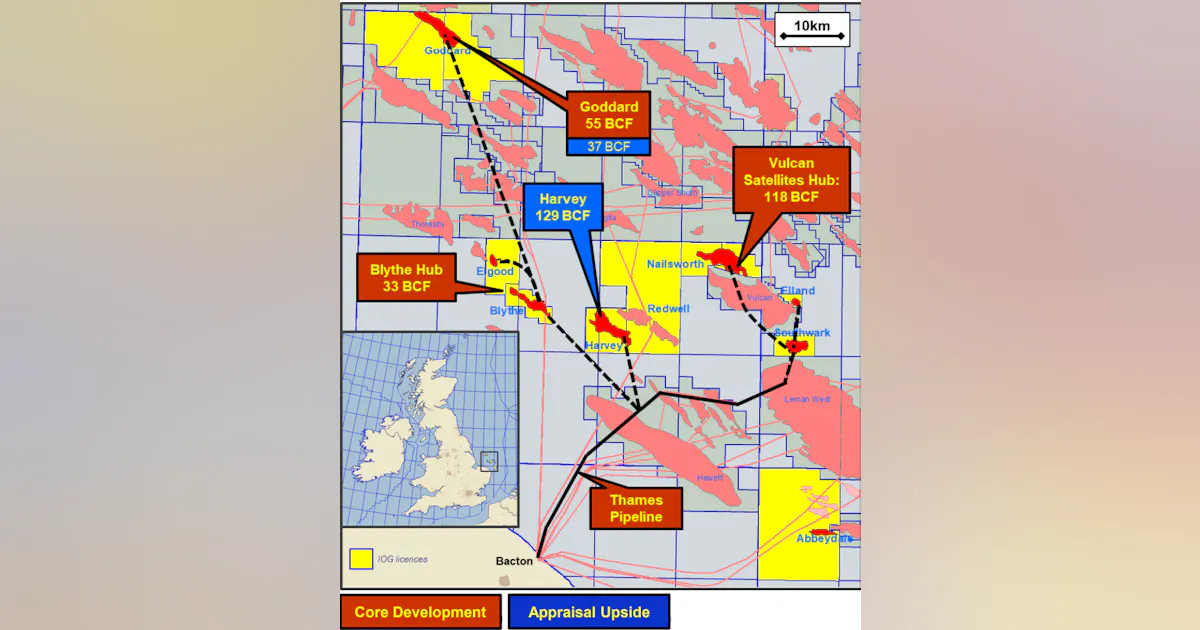 Shell Uk Asset Map Independent Oil & Gas alters UK southern North Sea project drilling ...