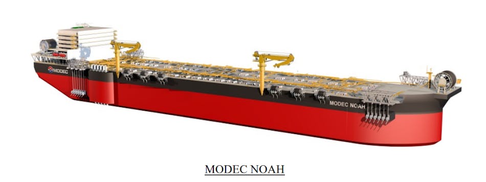 MODEC NOAH was developed to maximize the lifecycle value that each FPSO can provide to beyond 20 years.