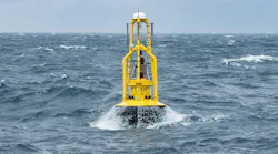 The PB3 PowerBuoy at Premier Oil’s Huntington field in the UK central North Sea.