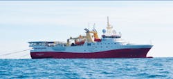 The Polar Empress is a high capacity 3D streamer vessel.