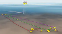 PowerNap subsea tieback layout.