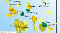 The Dussafu license is within the Ruche Exclusive Exploitation Area.