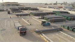 Tenaris&apos; service center in Abu Dhabi.
