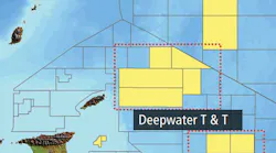The company's deepwater acreage off Trinidad and Tobago.