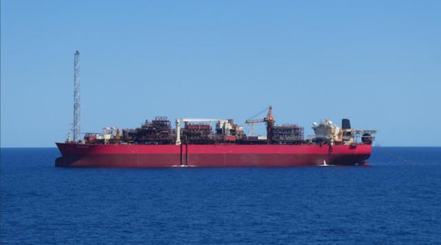 The Greater Enfield project develops the Laverda Canyon, Norton over Laverda, and Cimatti oil accumulations through a 31-km (19-mi) subsea tieback to the Ngujima-Yin FPSO, located over the Vincent field.