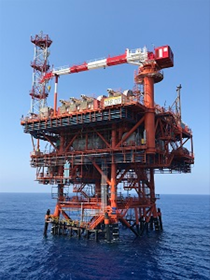 The deepwater Zohr gas field is in the Egyptian sector of the Mediterranean.