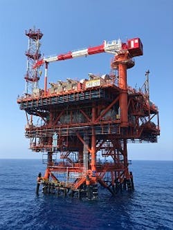 The deepwater Zohr gas field is in the Egyptian sector of the Mediterranean. The deepwater Zohr gas field is in the Egyptian sector of the Mediterranean.