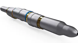 The Casing Cement Breaker works using pressure and rotation to manipulate the existing casing in the well.