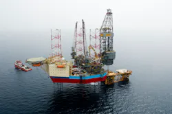 In August, the jackup Maersk Resilient spudded an appraisal well on the Harvey gas field in the UK southern North Sea for IOG.