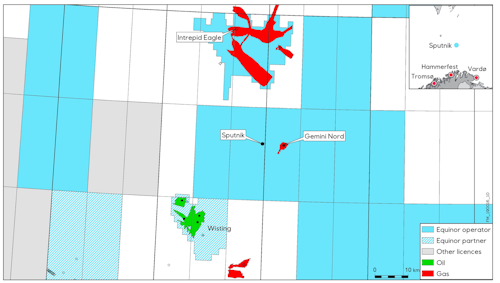Location of the Sputnik oil discovery.
