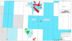 Location of the Sputnik oil discovery.