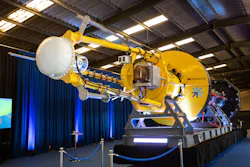 The PowerBuoy prior to its first field trial.