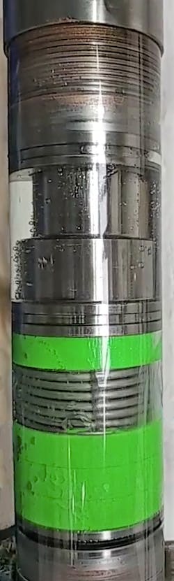 The ESP safety valve is said to be compact, integrated within the lower portion of the ESP assembly, and deployed and retrieved through the production tubing in the same run as the ESP. The ESP safety valve is said to be compact, integrated within the lower portion of the ESP assembly, and deployed and retrieved through the production tubing in the same run as the ESP.