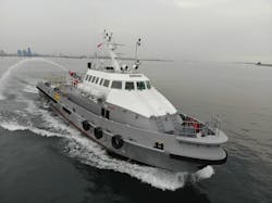 The Flex Fighter security/crew boats will operate in the Gulf of Guinea.