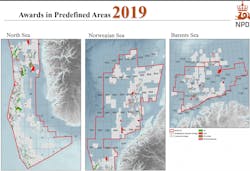 Thirty-three oil companies submitted applications for Norway’s Awards in Predefined Areas 2019. Thirty-three oil companies submitted applications for Norway’s Awards in Predefined Areas 2019.
