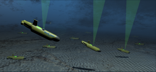 The jointly developed concept uses AUVs which are pre-programmed to self-deploy to the ocean floor and reposition multiple times.