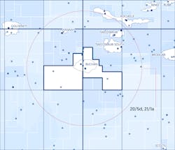 License P2498 blocks 20/5a and 21/1a contains the Buchan oil field, the J2 (well 20/5a-10Y) oil discovery, the Buchan Andrew oil discovery, and the Capri prospect. License P2498 blocks 20/5a and 21/1a contains the Buchan oil field, the J2 (well 20/5a-10Y) oil discovery, the Buchan Andrew oil discovery, and the Capri prospect.