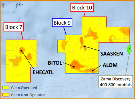 Cairn To Drill Twice In Mexico’s Offshore Sureste Basin | Offshore