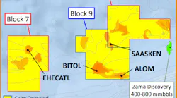 The jackup Maersk Developer will drill the Alom and Bitol prospects on block 9 offshore Mexico in the Sureste basin.