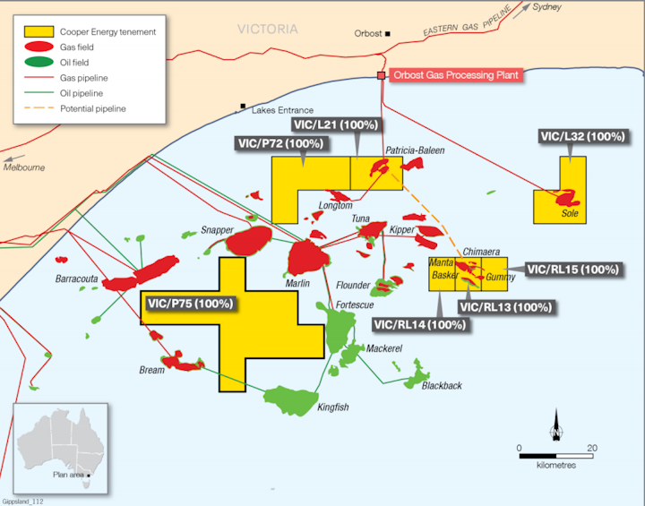 Cooper Energy expands Gippsland basin offshore southeast Australia ...