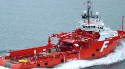 The anchor handler tug supply vessel Far Scout is under contract to Petrobras.