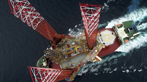The ultra-harsh environment jackup Maersk Intrepid has operated offshore Norway since it was delivered in 2014.