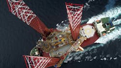 The ultra-harsh environment jackup Maersk Intrepid has operated offshore Norway since it was delivered in 2014. The ultra-harsh environment jackup Maersk Intrepid has operated offshore Norway since it was delivered in 2014.