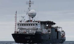 The Kommandor is a DP-2 multi-role survey vessel. The Kommandor is a DP-2 multi-role survey vessel.