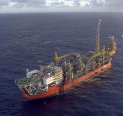 The FPSO Pioneiro de Libra is producing oil under an extended test on the Mero field in the deepwater Libra block in the Santos basin.