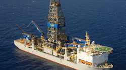 The drillship Noble Tom Madden drilled the Tripletail oil discovery well offshore Guyana.