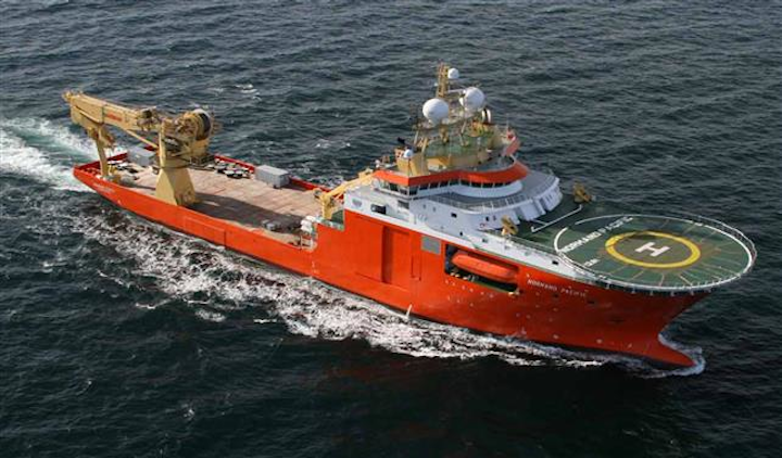 The CSV Normand Pacific has been on charter with Prysmian since August 2016.