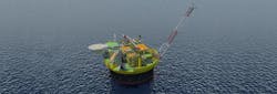 Penguins in the UK northern North Sea is being redeveloped via an FPSO.