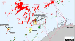 The company is selling its interests offshore Australia to to Kensington Energy.