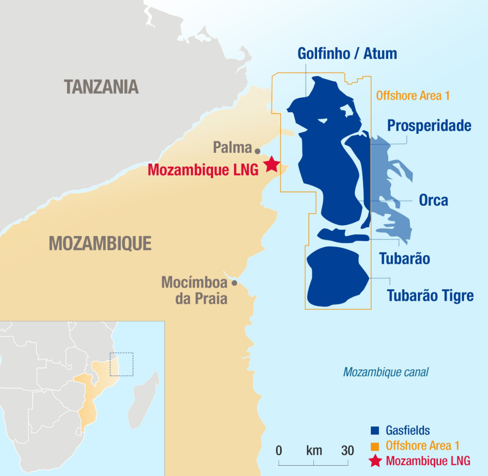 Total Confirmed As New Operator Of Mozambique Lng Offshore