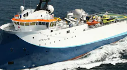 The SW Vespucci is equipped to conduct source, 2D, 3D, and ocean bottom nodal seismic acquisition.