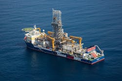 The Stena Forth, having drilled the Joe discovery well offshore Guyana, was due to transfer across the Atlantic for a new campaign offshore Ghana.