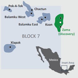 Talos Energy has secured a two-year extension to block 7 in the Sureste basin offshore Mexico.