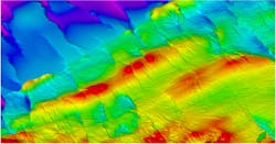 Anticlinal trap four-way dip closure. Anticlinal trap four-way dip closure.