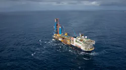 The Saipem FDS2 has already laid the flowline network.