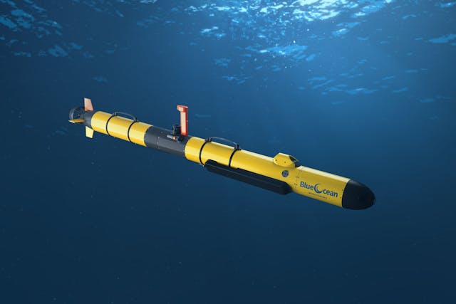 The Iver3 is said to be one of the smallest and lightest AUVs on the market.
