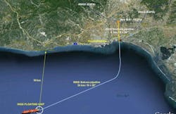 Location of the Alexandroupolis independent natural gas system offshore Greece. Location of the Alexandroupolis independent natural gas system offshore Greece.